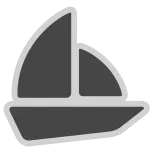 Sailboat SVG Icon